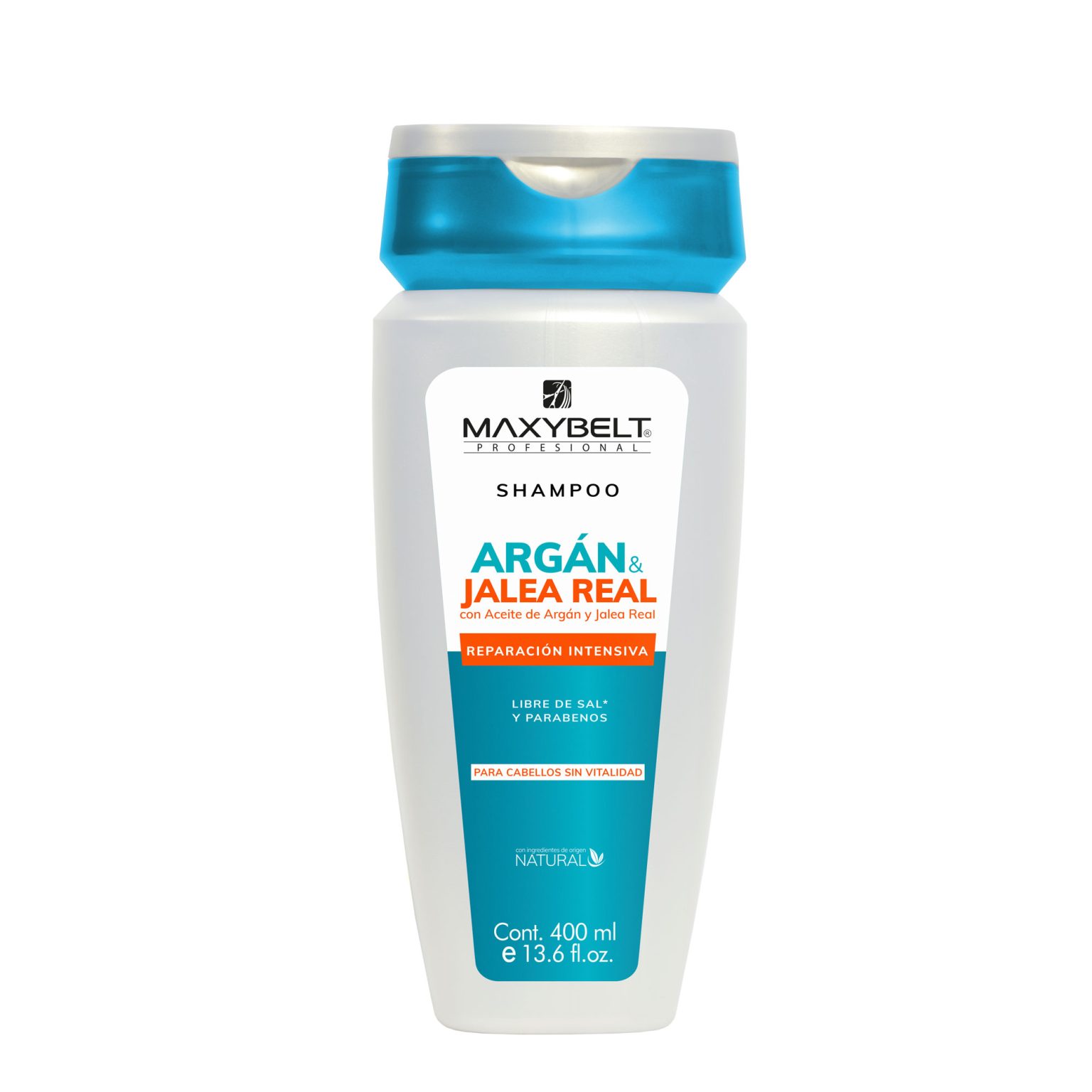 Shampoo Con Aceite De Argán 400 ml Maxybelt Profesional