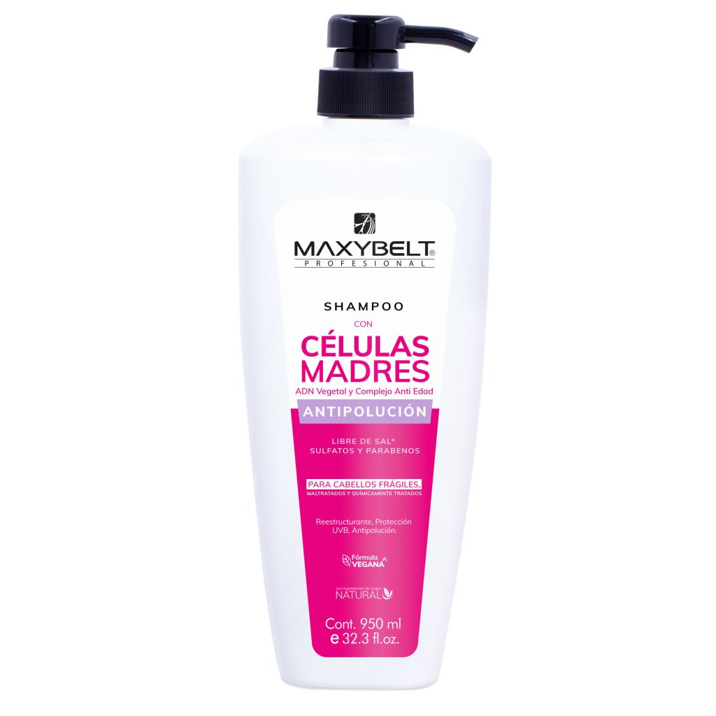 Shampoo Células Madres 950 Ml Maxybelt Profesional