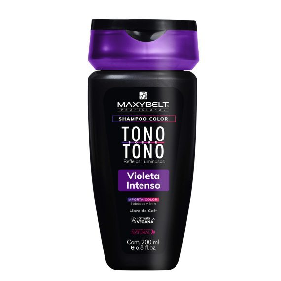 Shampoo Color Tono Sobre Tono<span> - </span>Violeta Intenso