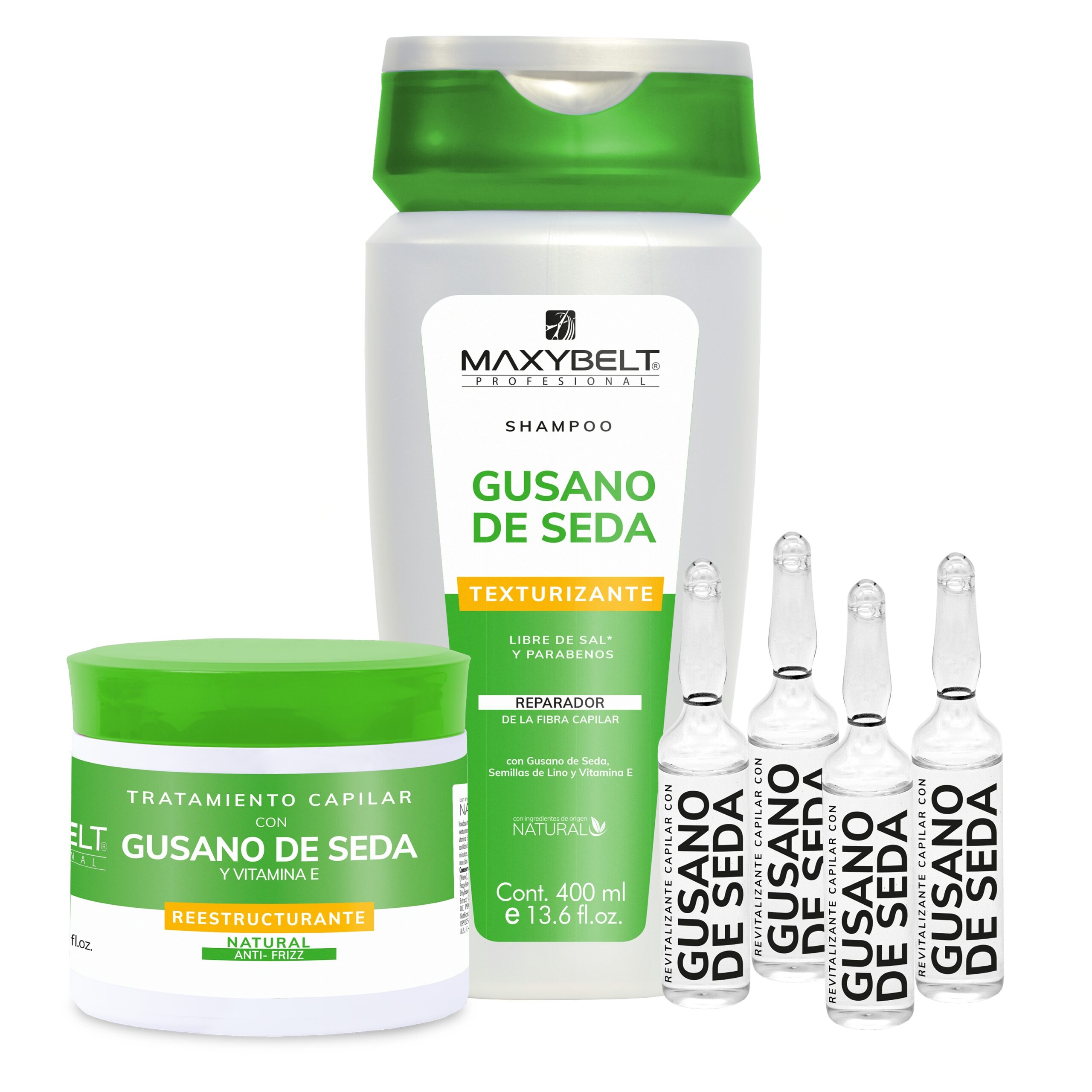 Kit Gusano de Seda 400mL