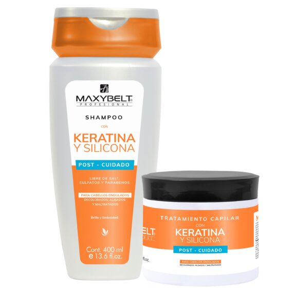 Kit Keratina y Silicona 400mL